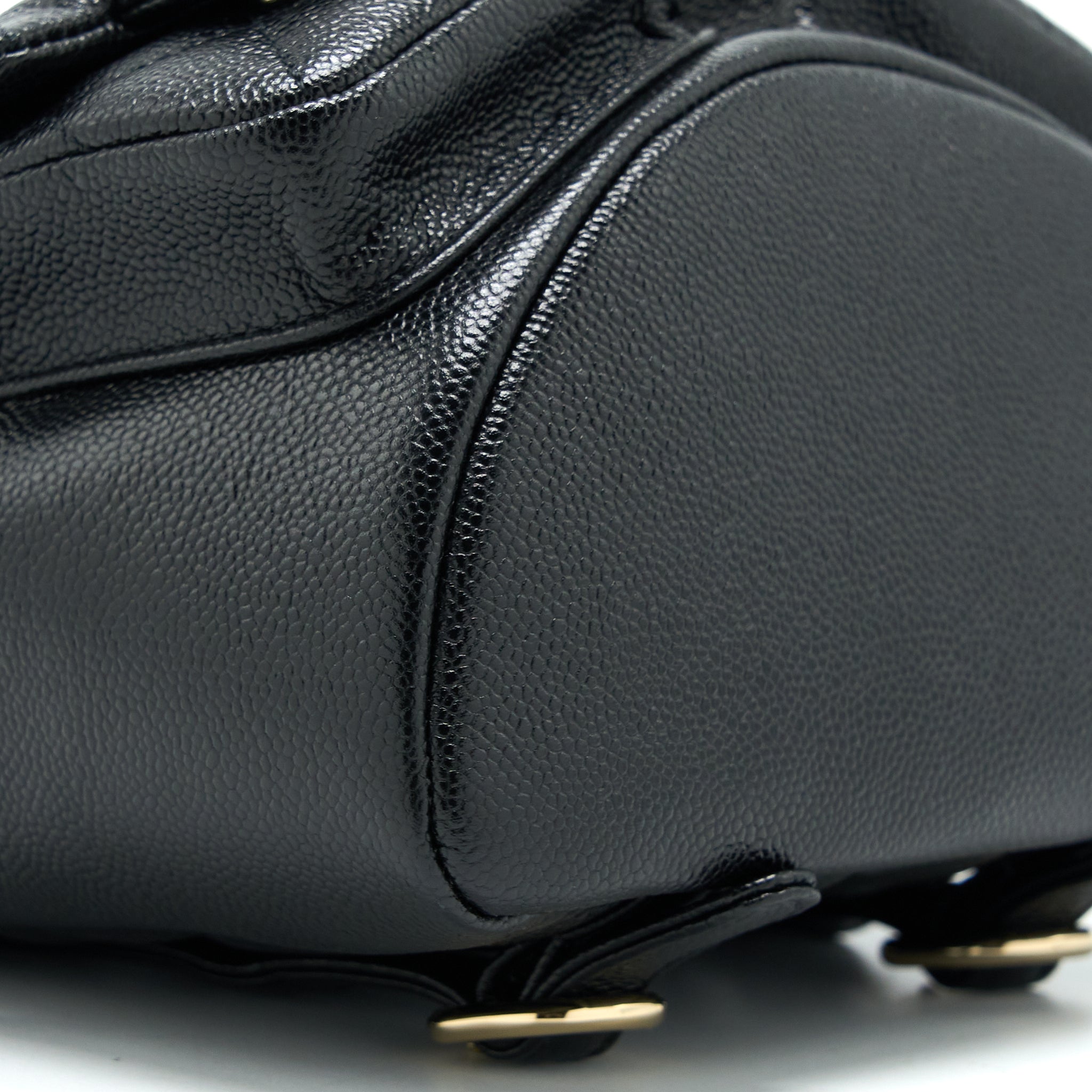 Chanel 23p Mini Triple Pack Backpack Caviar Black L (Microchip)