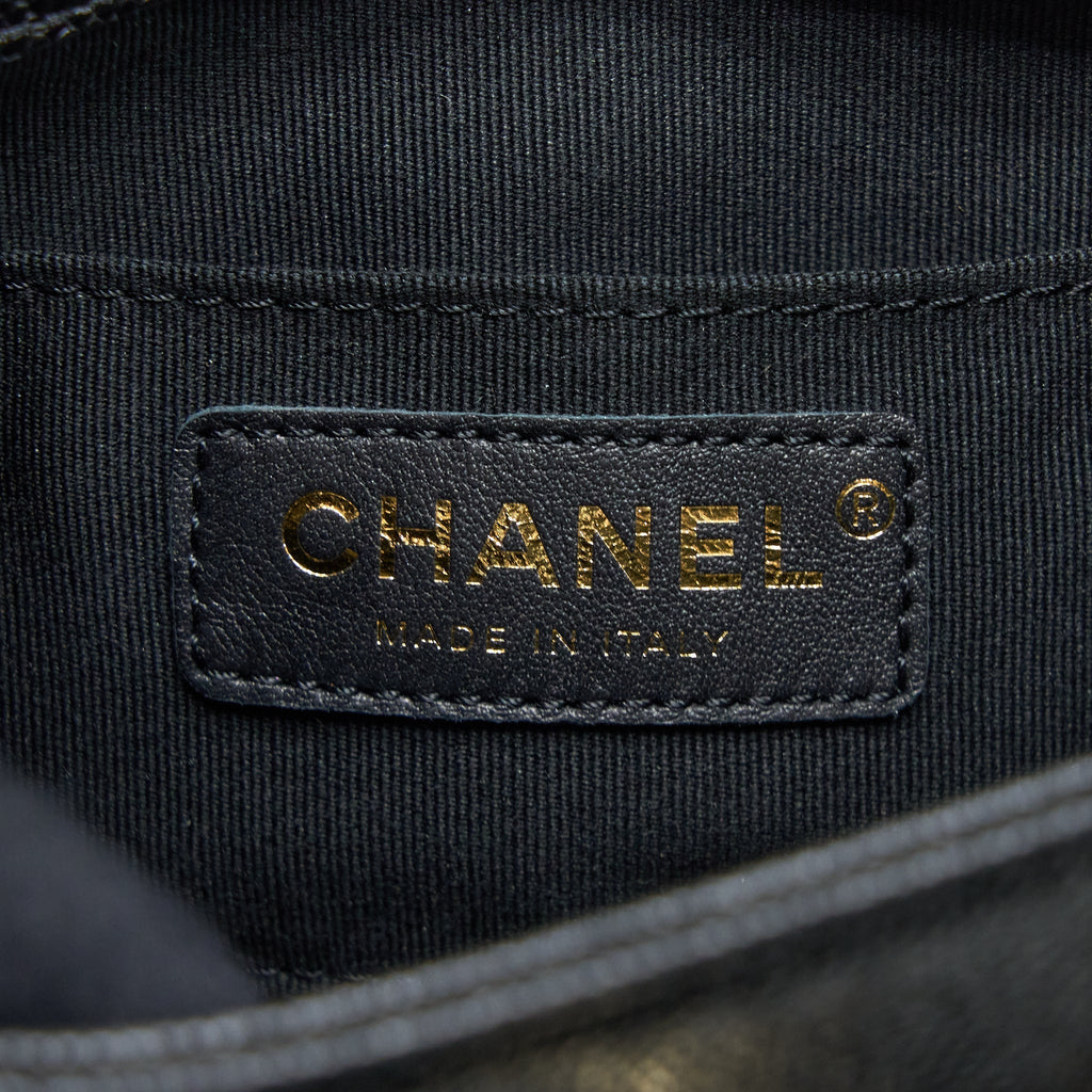 Chanel 23p Mini Triple Pack Backpack Caviar Black L (Microchip)