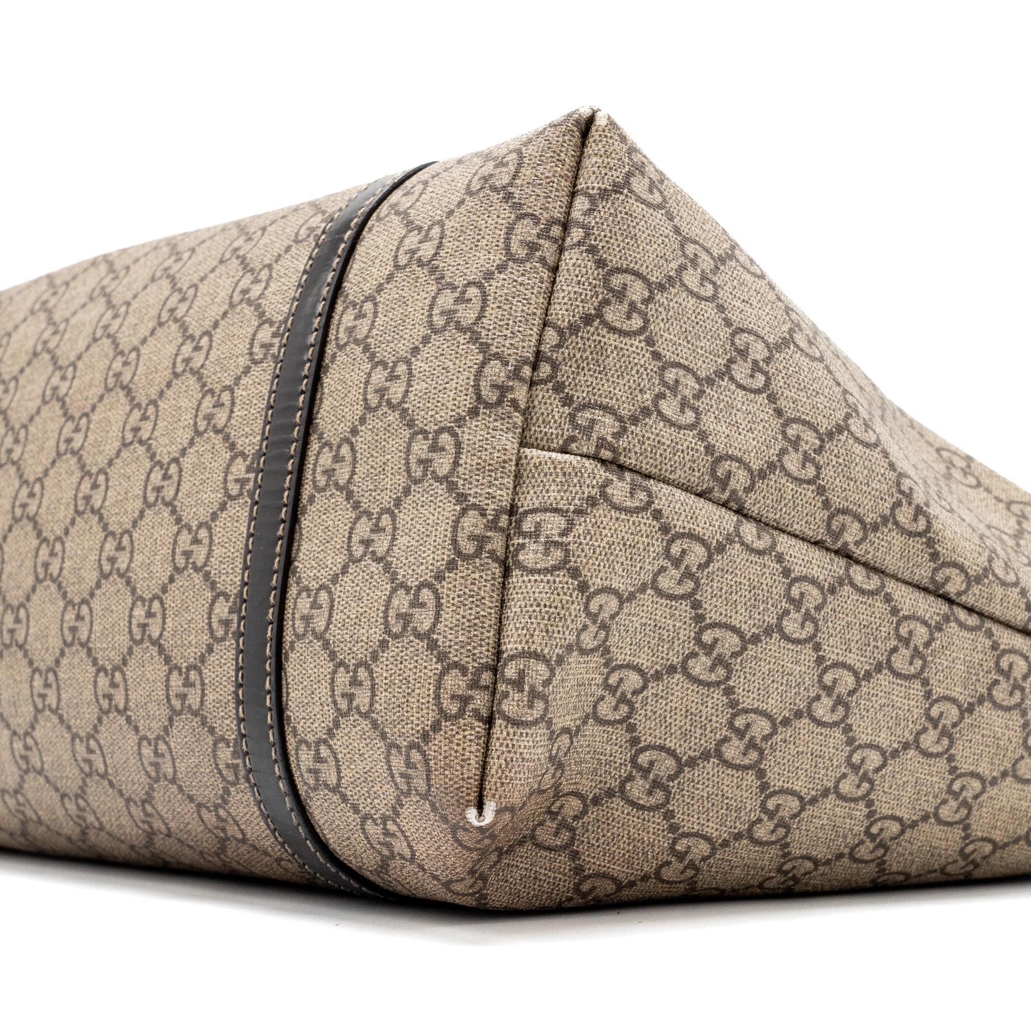 Gucci top handle tote bag gg supreme canvas