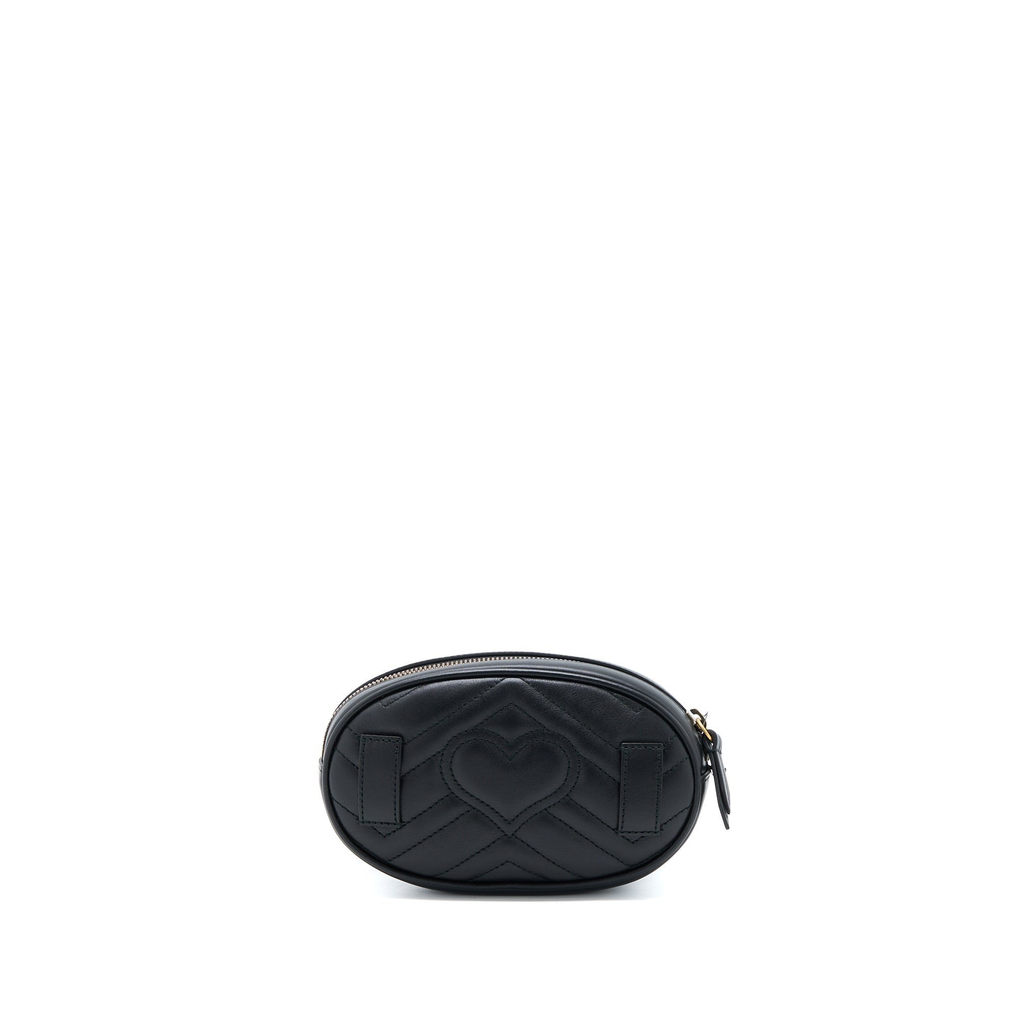 Gucci Marmont Round Belt Bag Black