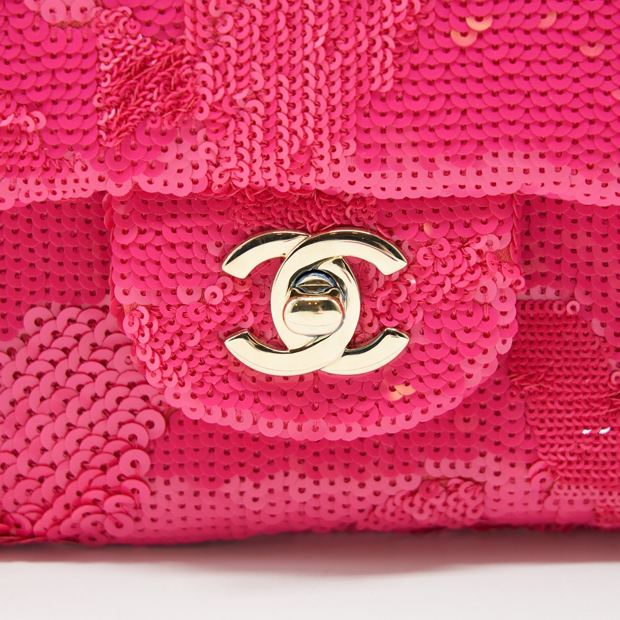 Chanel Seasonal Medium Flap Bag Fucia with