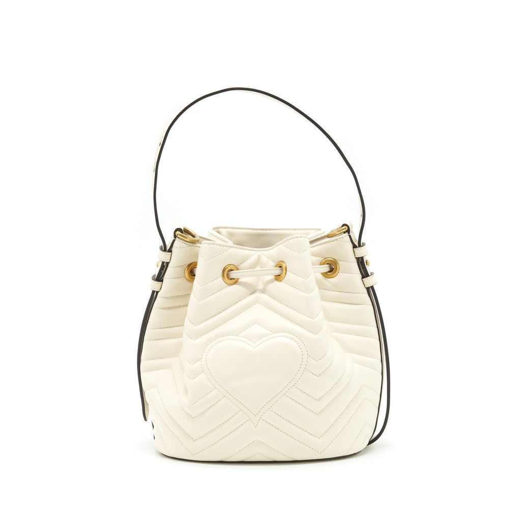 Gucci Bucket Bag White