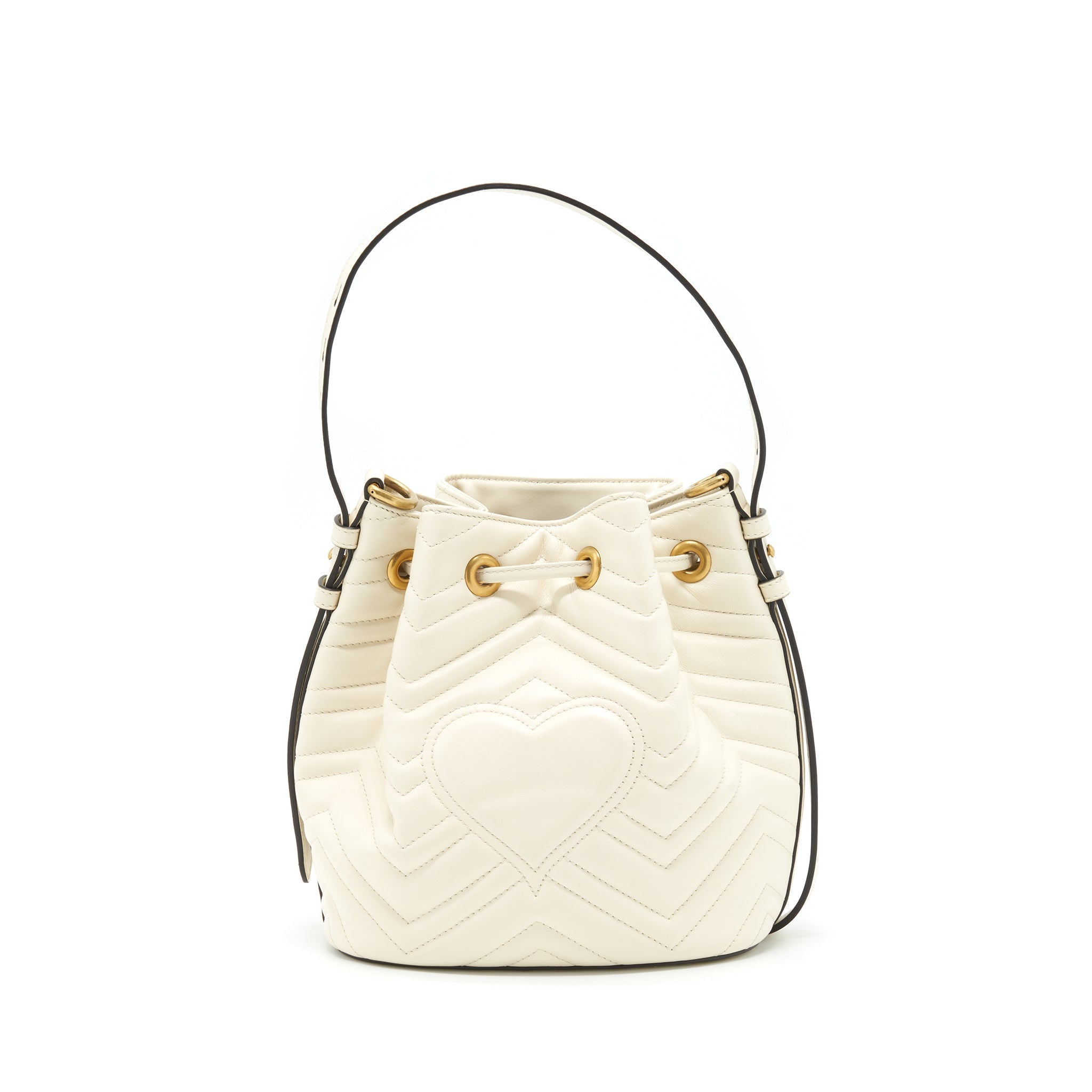 Gucci Bucket Bag White