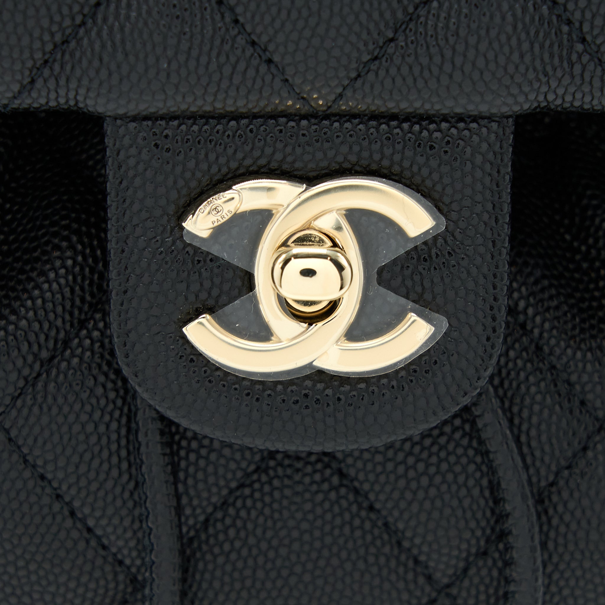 Chanel 23p Mini Flap Backpack Caviar Black L (Microchip)