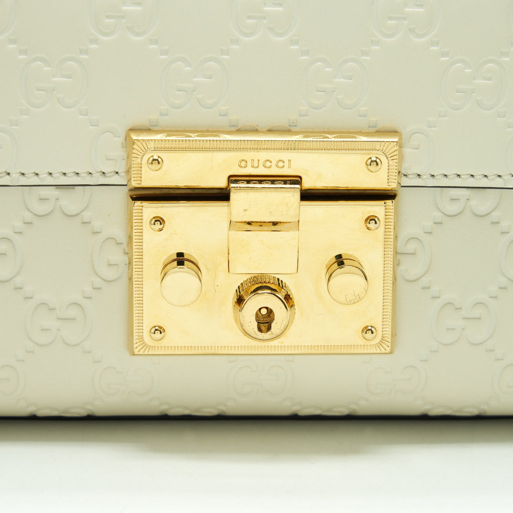 Gucci Small Padlock White