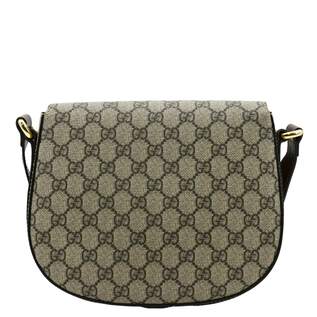 GUCCI Ophidia Small GG Canvas Messenger Bag Beige