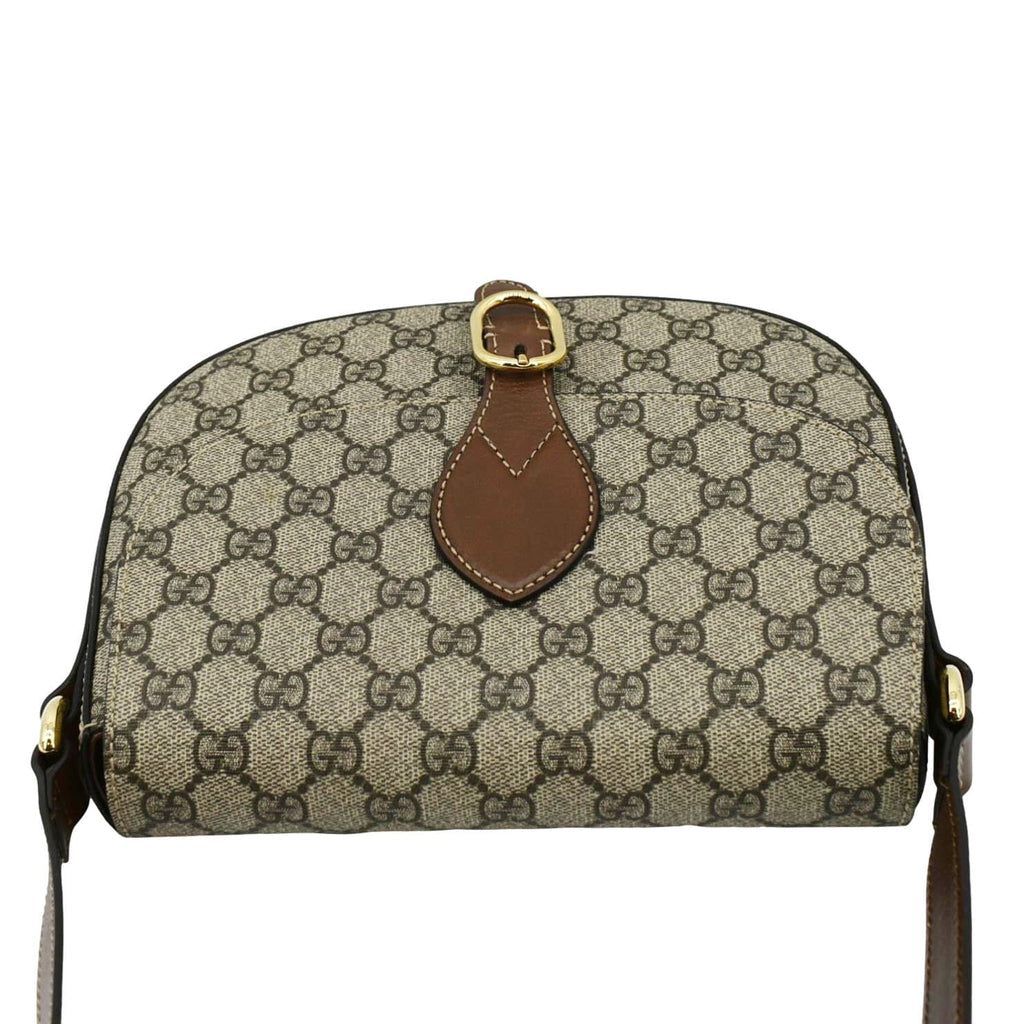 GUCCI Ophidia Small GG Canvas Messenger Bag Beige