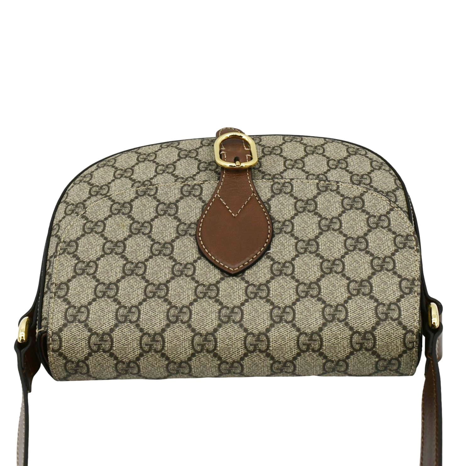 GUCCI Ophidia Small GG Canvas Messenger Bag Beige