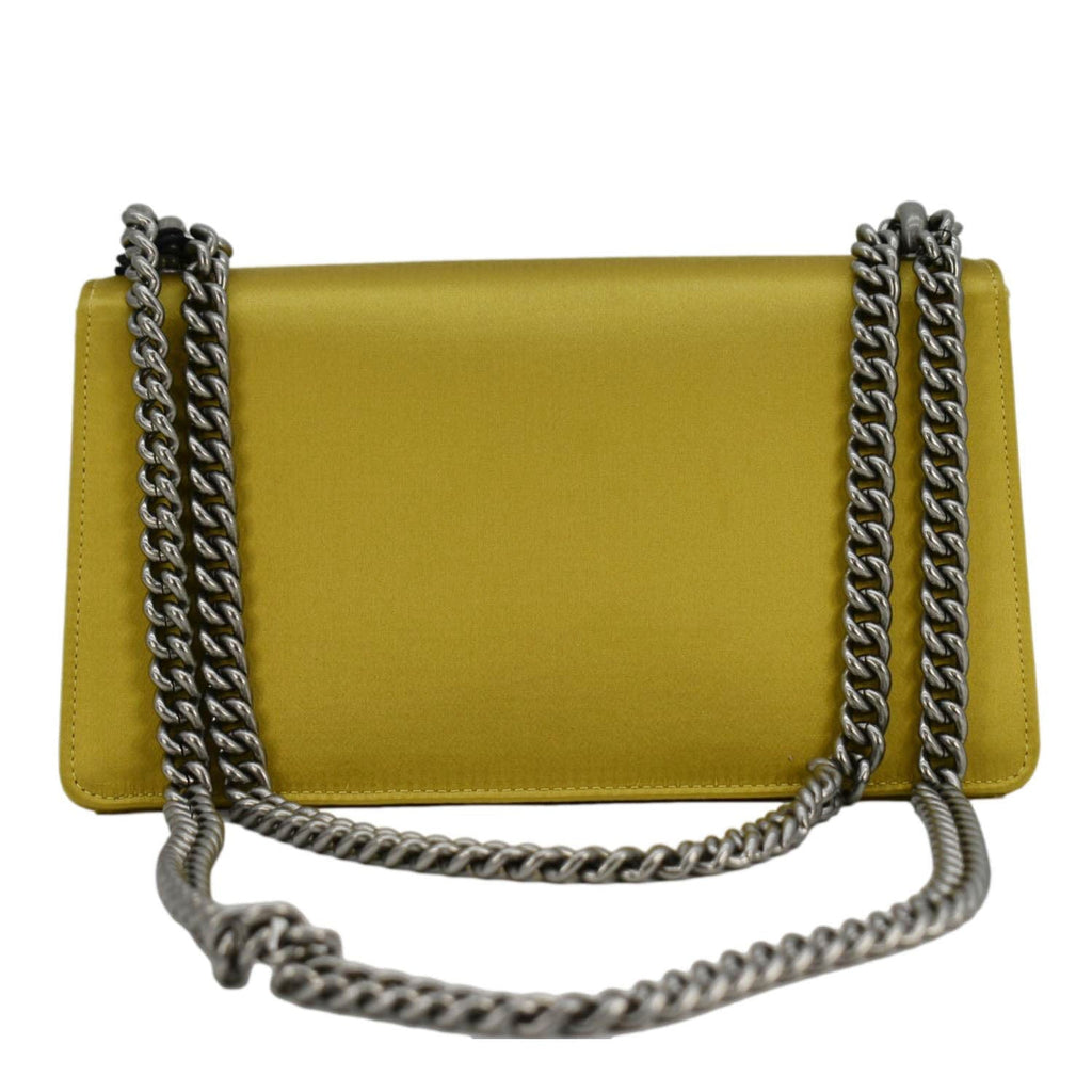 GUCCI Dionysus Small Leather Crossbody Bag Gold 499623