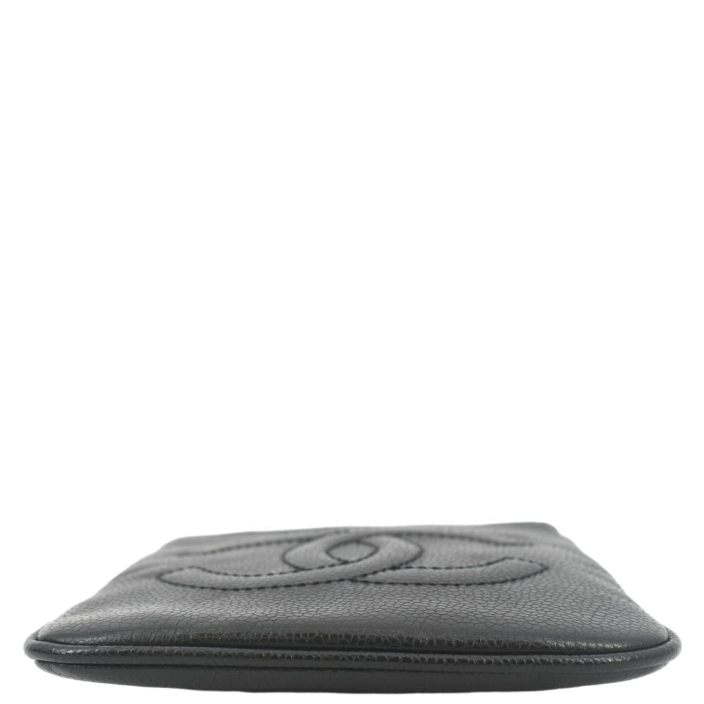 CHANEL Vintage Timeless Caviar Leather Belt Bag Black