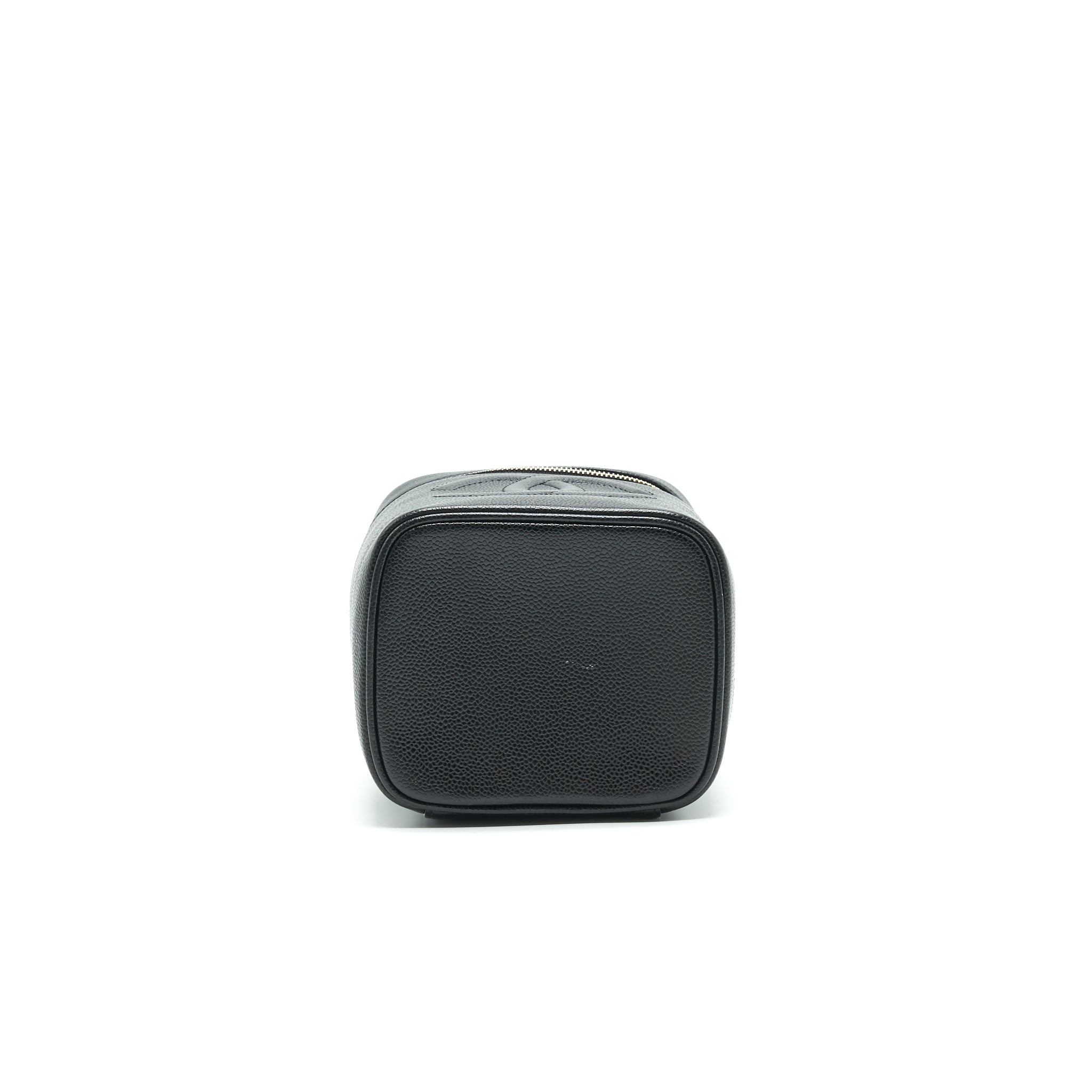 Chanel Vintage Vanity Case Caviar Black