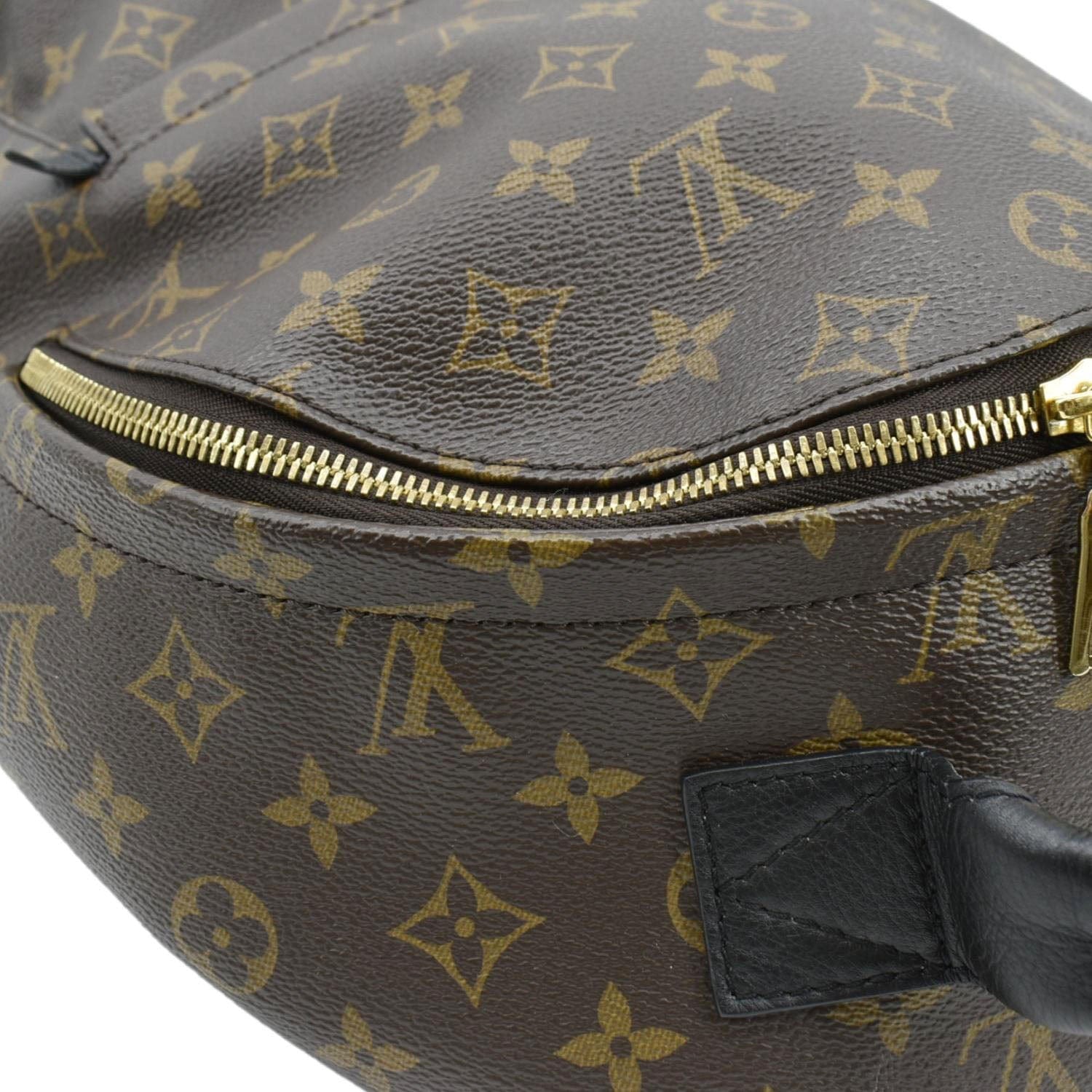 LOUIS VUITTON Palm Springs MM Monogram Canvas Backpack Brown