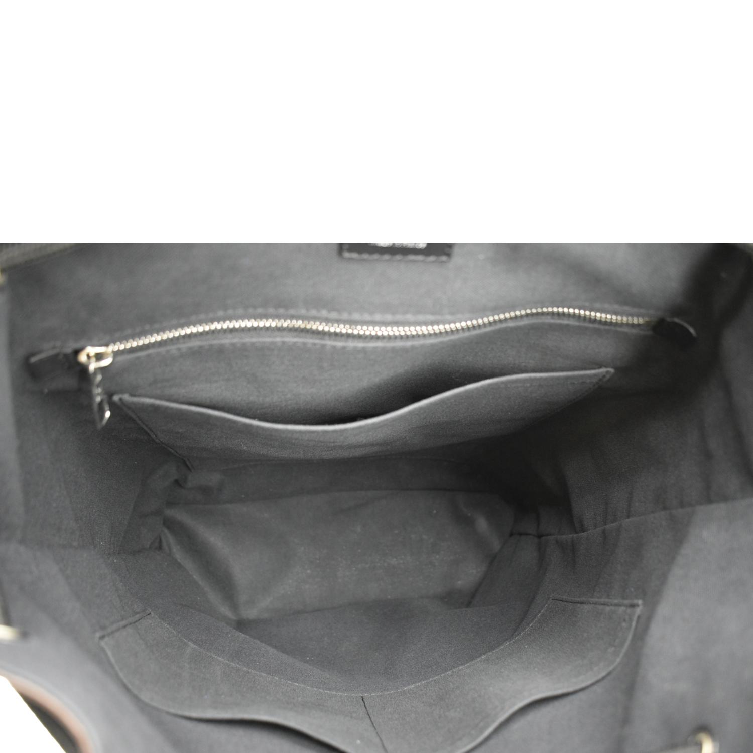 LOUIS VUITTON Christopher MM Monogram Macassar Canvas Backpack Bag Brown