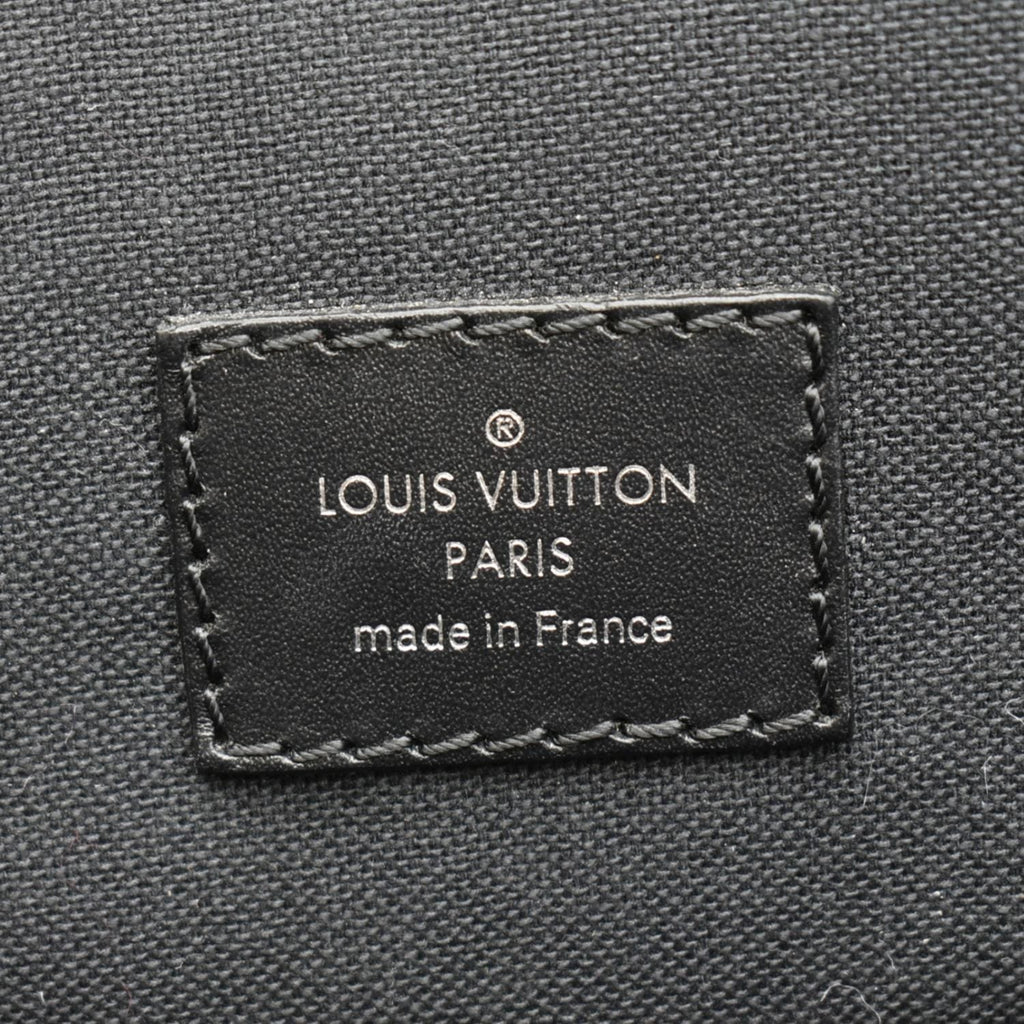 LOUIS VUITTON Christopher MM Monogram Macassar Canvas Backpack Bag Brown