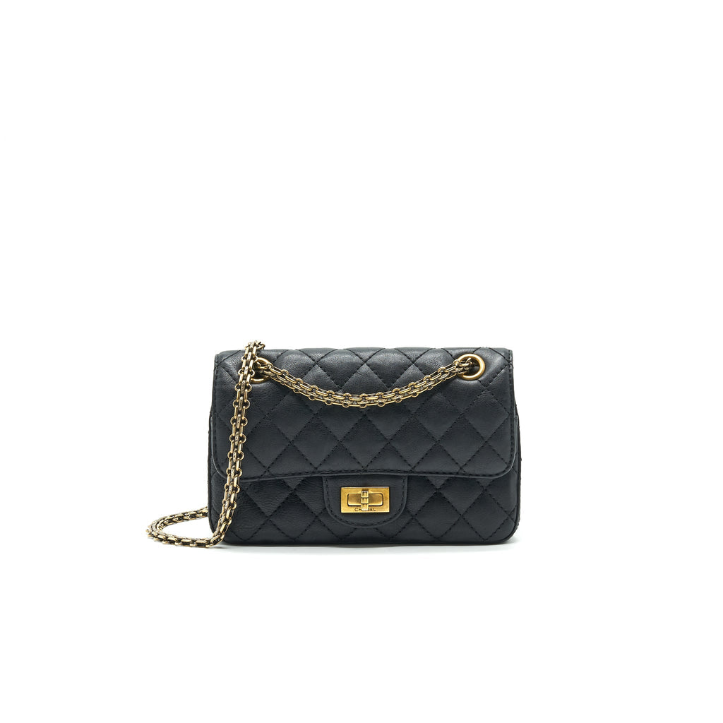 Chanel Small 2.55 Handbag Black  Serial 23