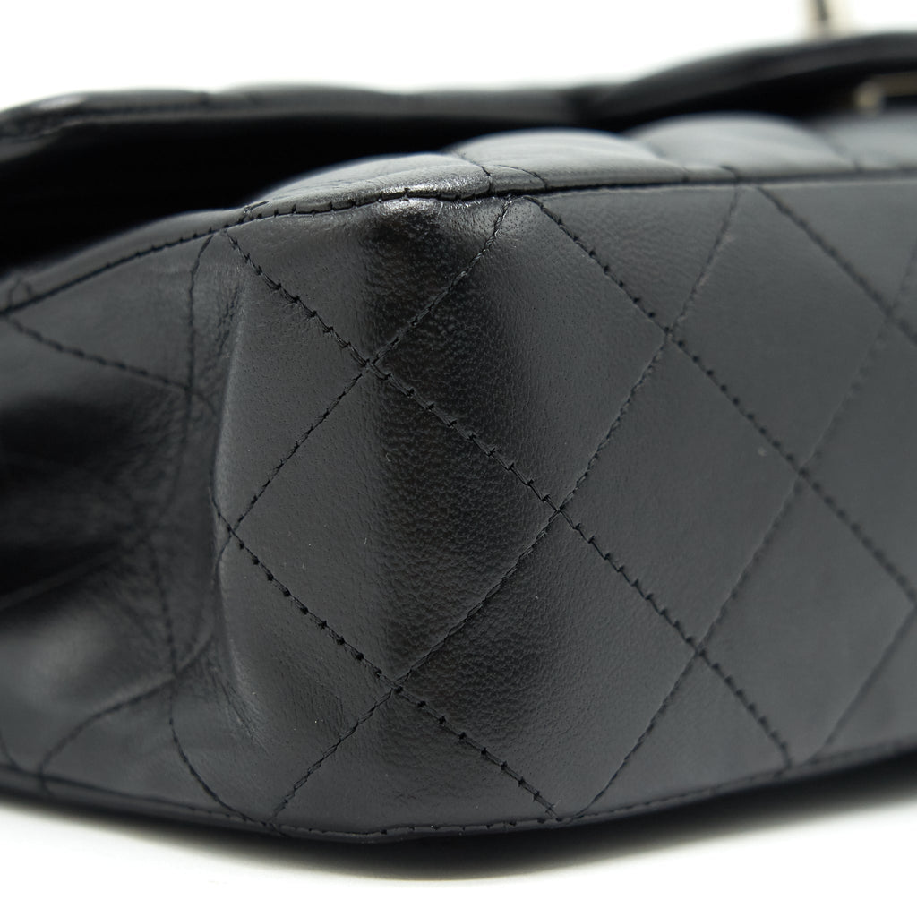 Chanel Classic Double flap Lambskin Black  serial 13