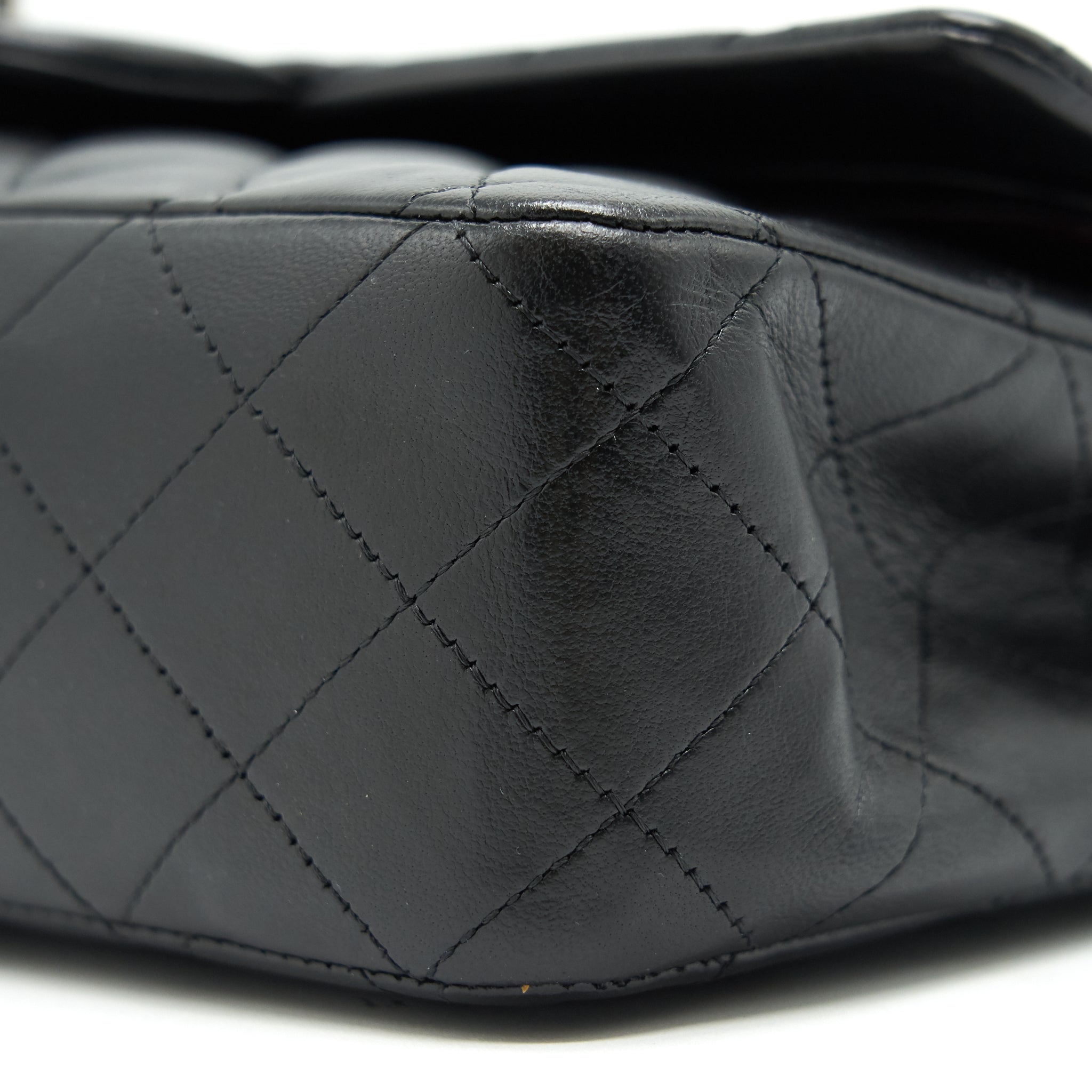 Chanel Classic Double flap Lambskin Black  serial 13