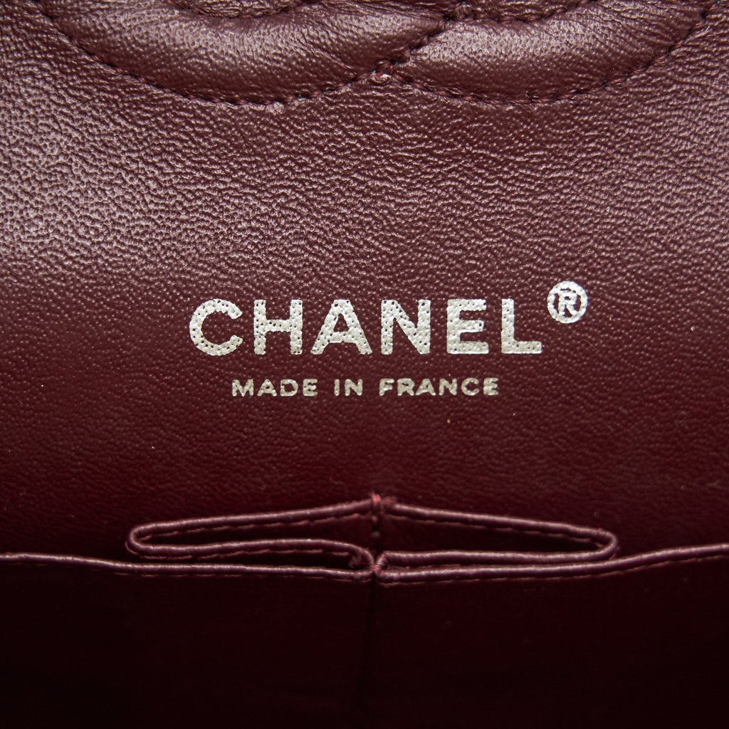 Chanel Classic Double flap Lambskin Black  serial 13