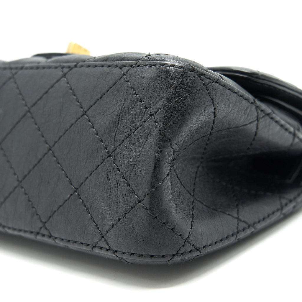 Chanel Small 2.55 Handbag Black  Serial 23