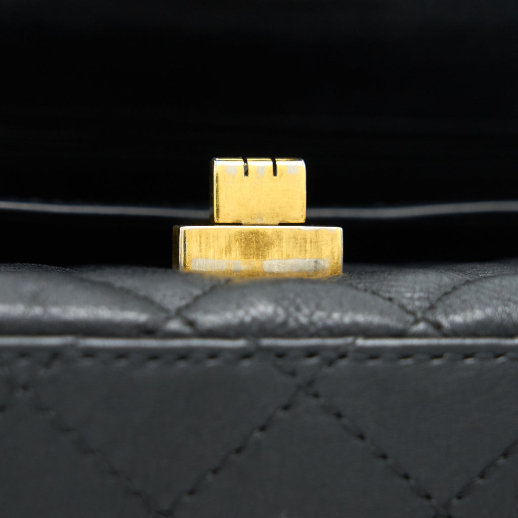 Chanel Small 2.55 Handbag Black  Serial 23