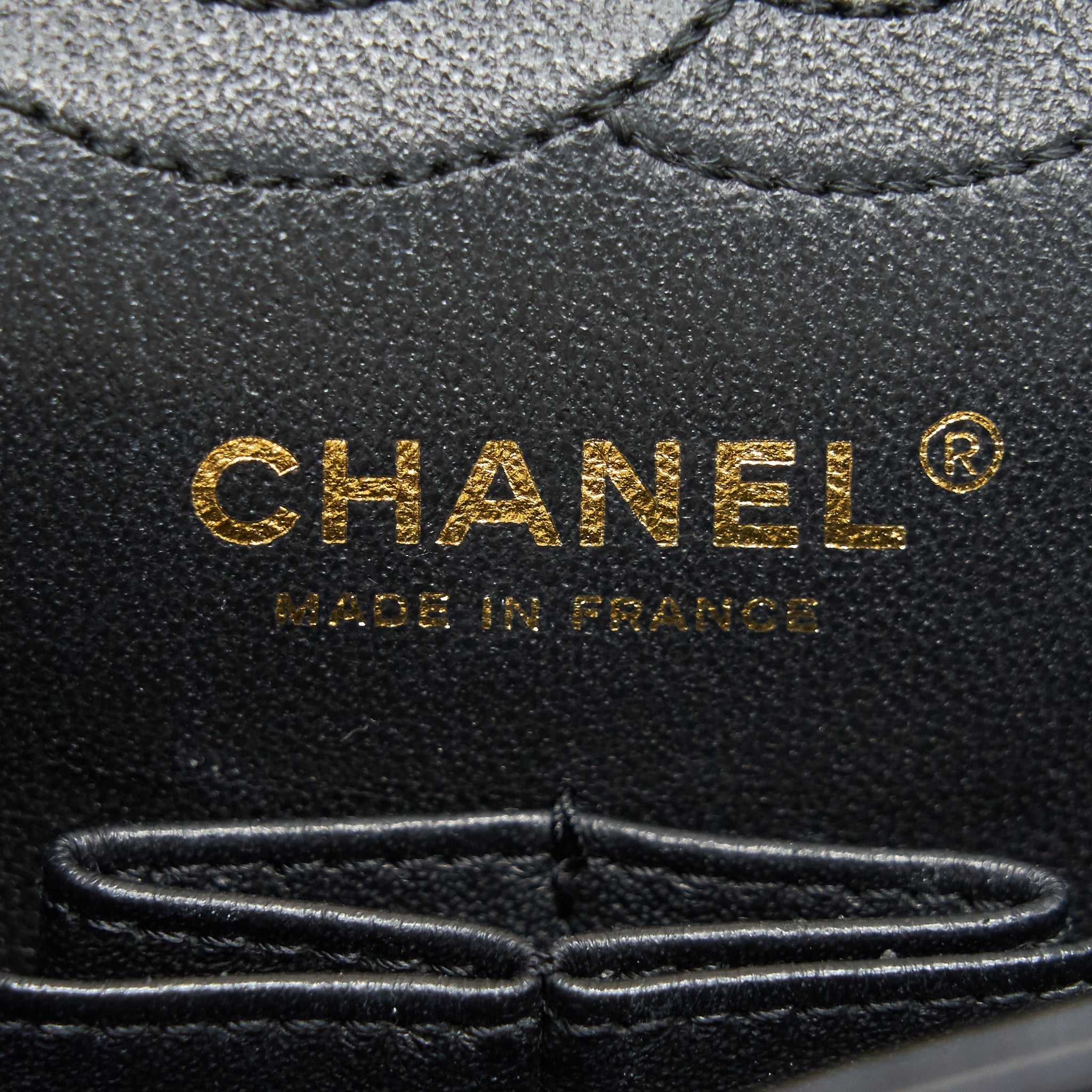 Chanel Small 2.55 Handbag Black  Serial 23