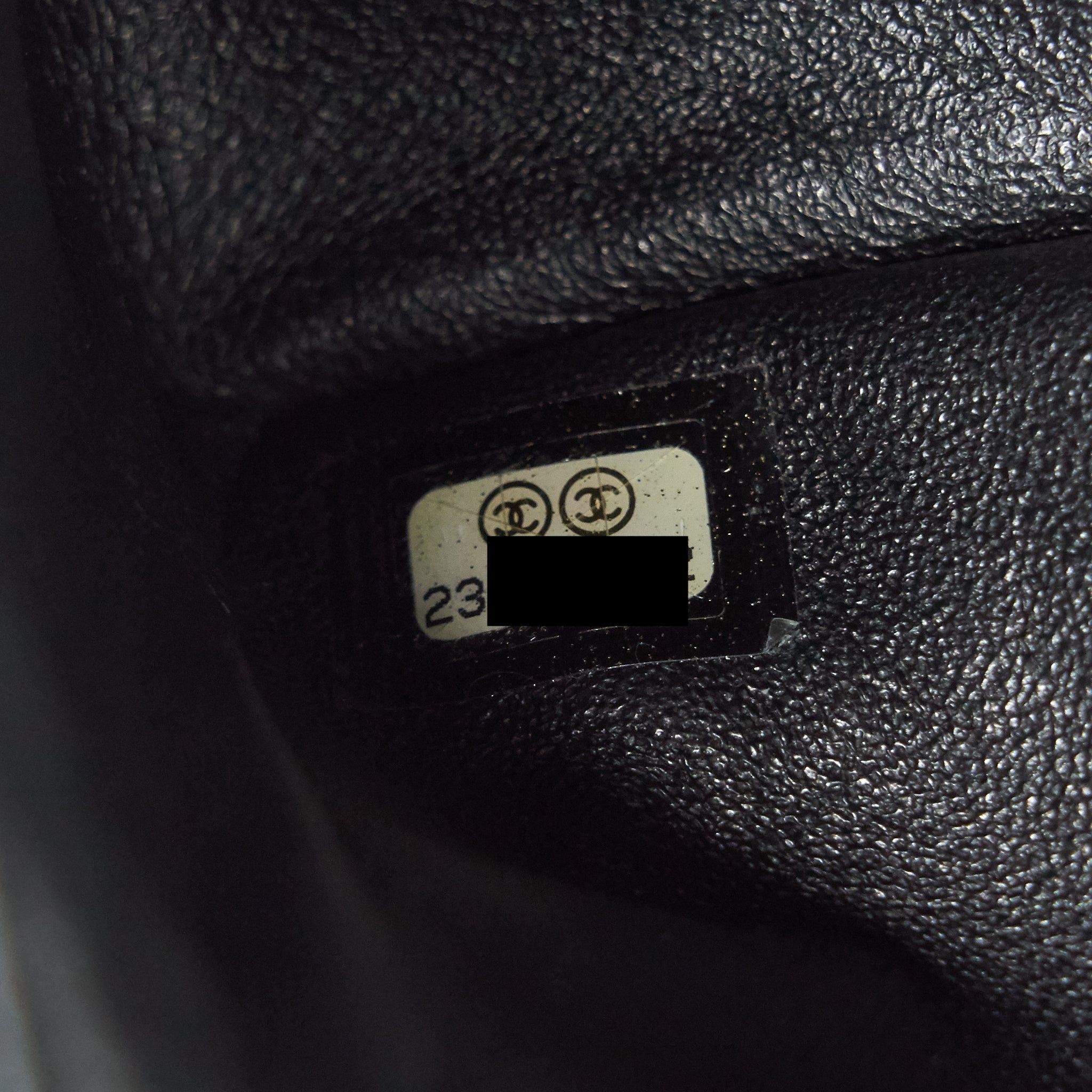 Chanel Small 2.55 Handbag Black  Serial 23