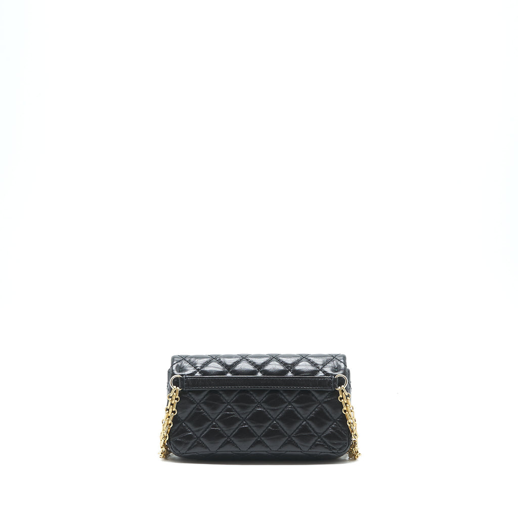 Chanel 2.55 Reissue mini waist Belt Bag black