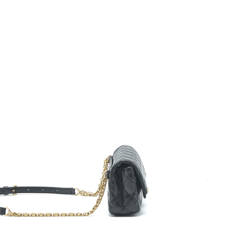 Chanel 2.55 Reissue mini waist Belt Bag black