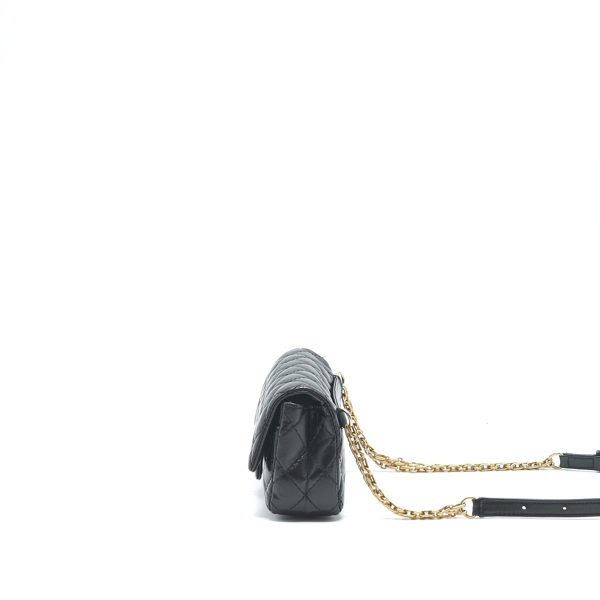 Chanel 2.55 Reissue mini waist Belt Bag black