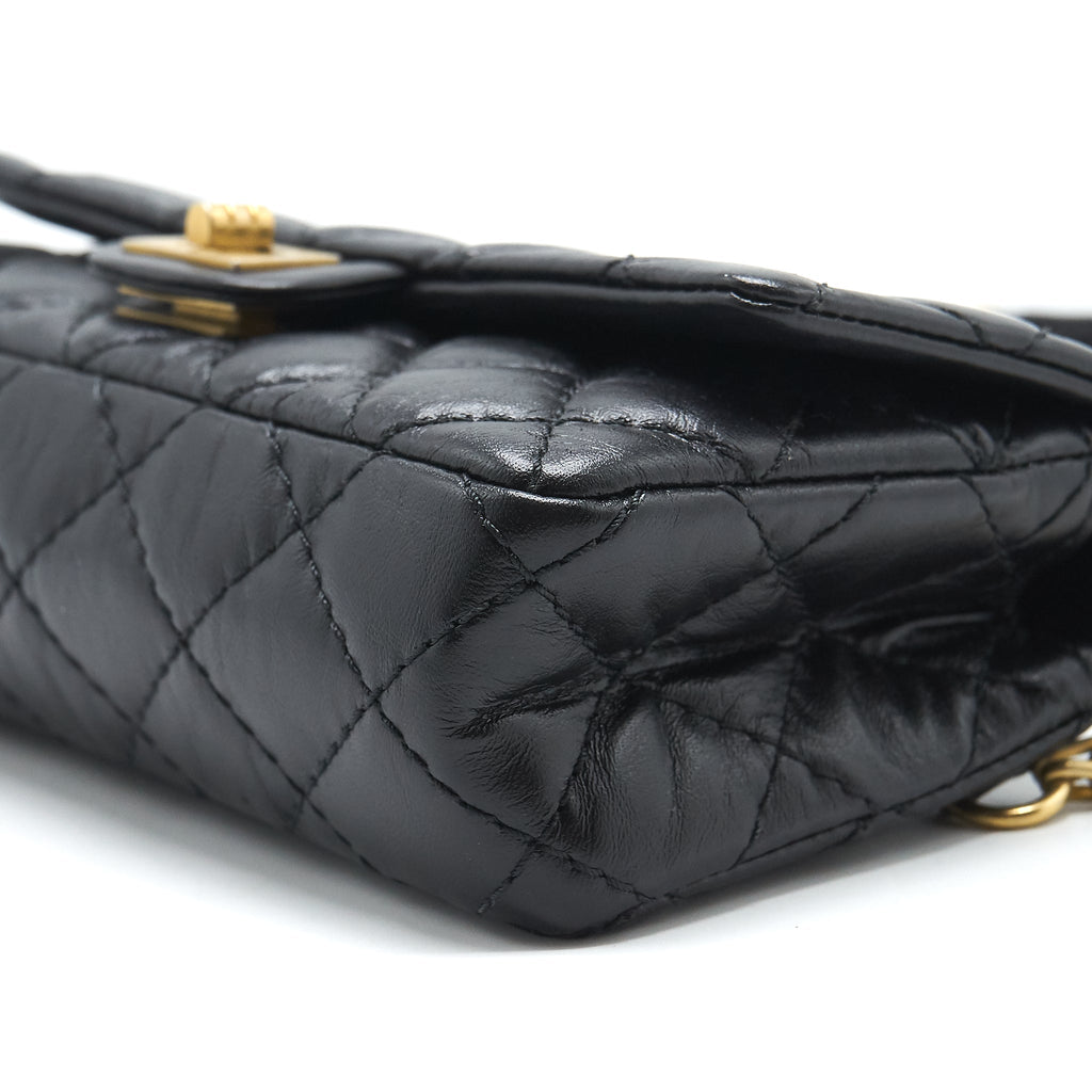 Chanel 2.55 Reissue mini waist Belt Bag black
