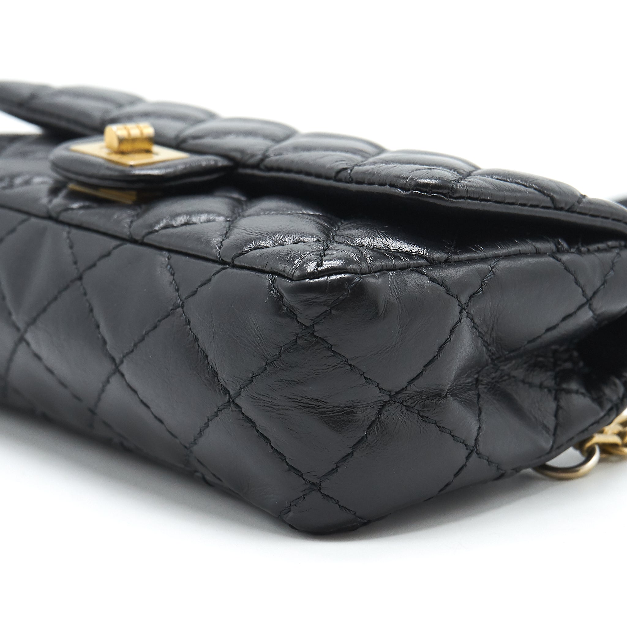 Chanel 2.55 Reissue mini waist Belt Bag black