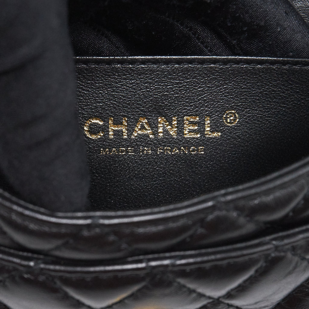 Chanel 2.55 Reissue mini waist Belt Bag black