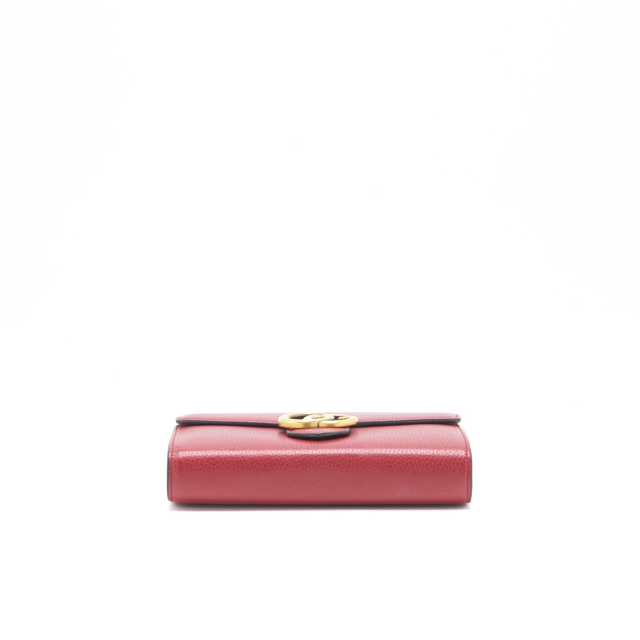 Gucci GG marmont Wallet on Chain Red