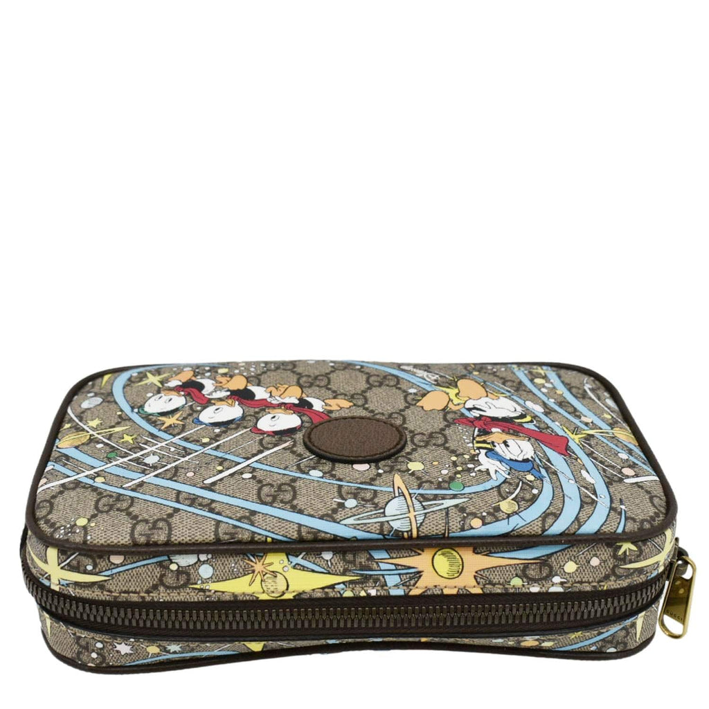 GUCCI xDisney GG Supreme Canvas Belt Bag Beige 602695