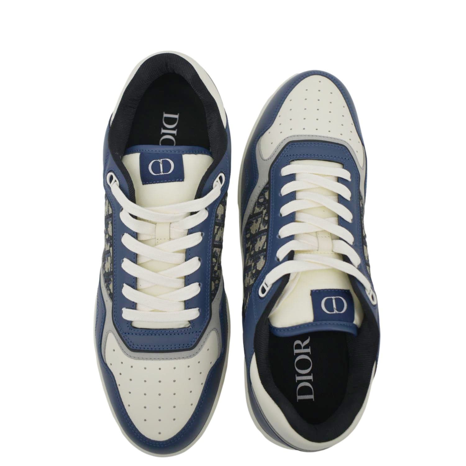 CHRISTIAN DIOR Low-Top Oblique Jacquard Sneaker Grey