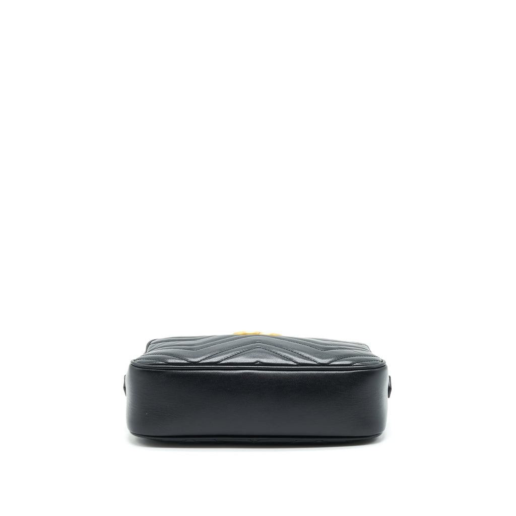 Gucci GG Marmont Matelasse Shoulder Bag Black