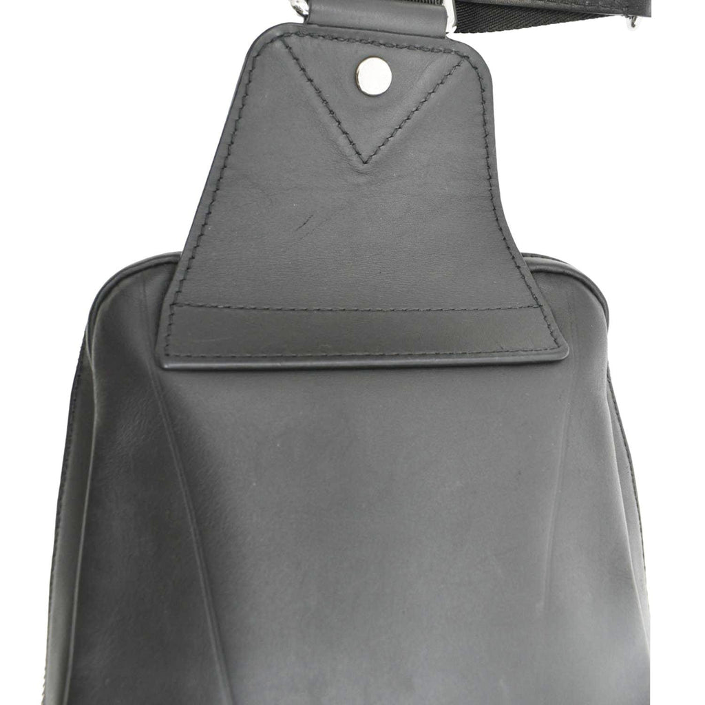 LOUIS VUITTON Avenue Sling Damier Graphite Backpack Bag Black