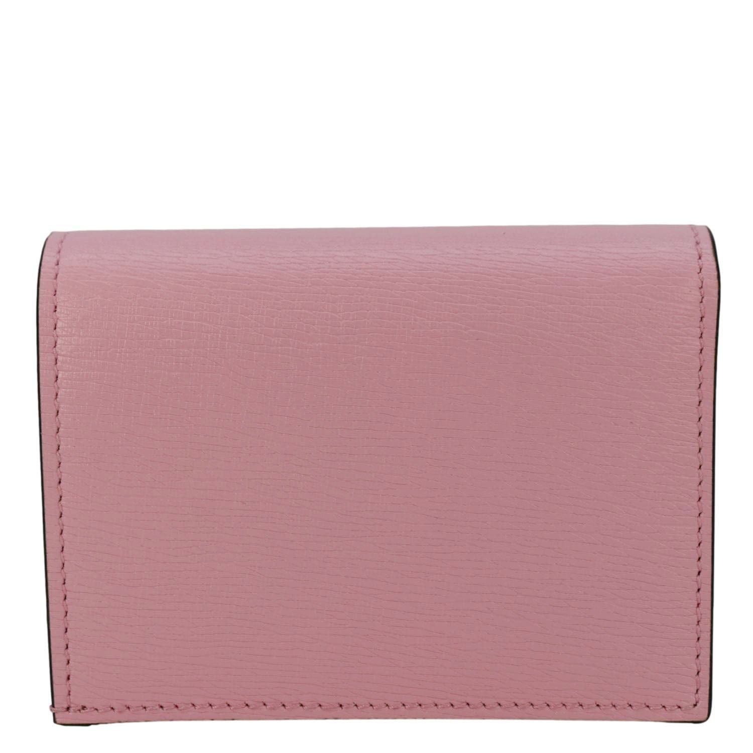 GUCCI  Bananya Print Leather  Case Holder Pink 701009