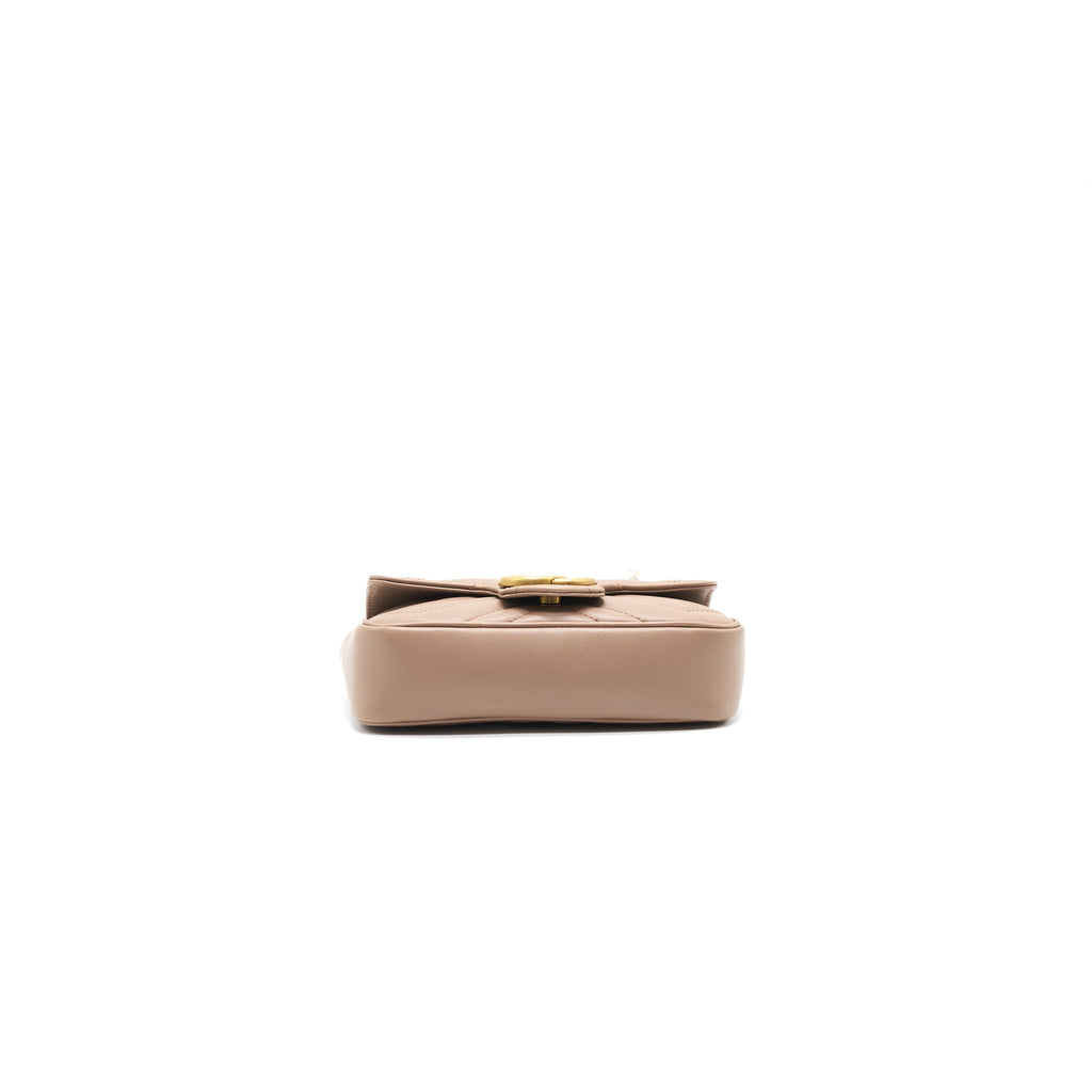 Gucci GG Marmont Super Mini Leather Shoulder Bag