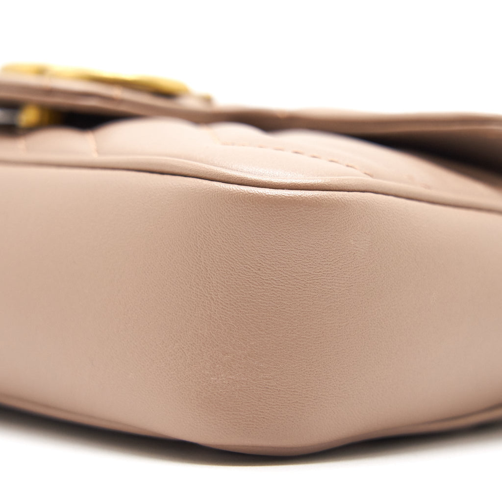 Gucci GG Marmont Super Mini Leather Shoulder Bag
