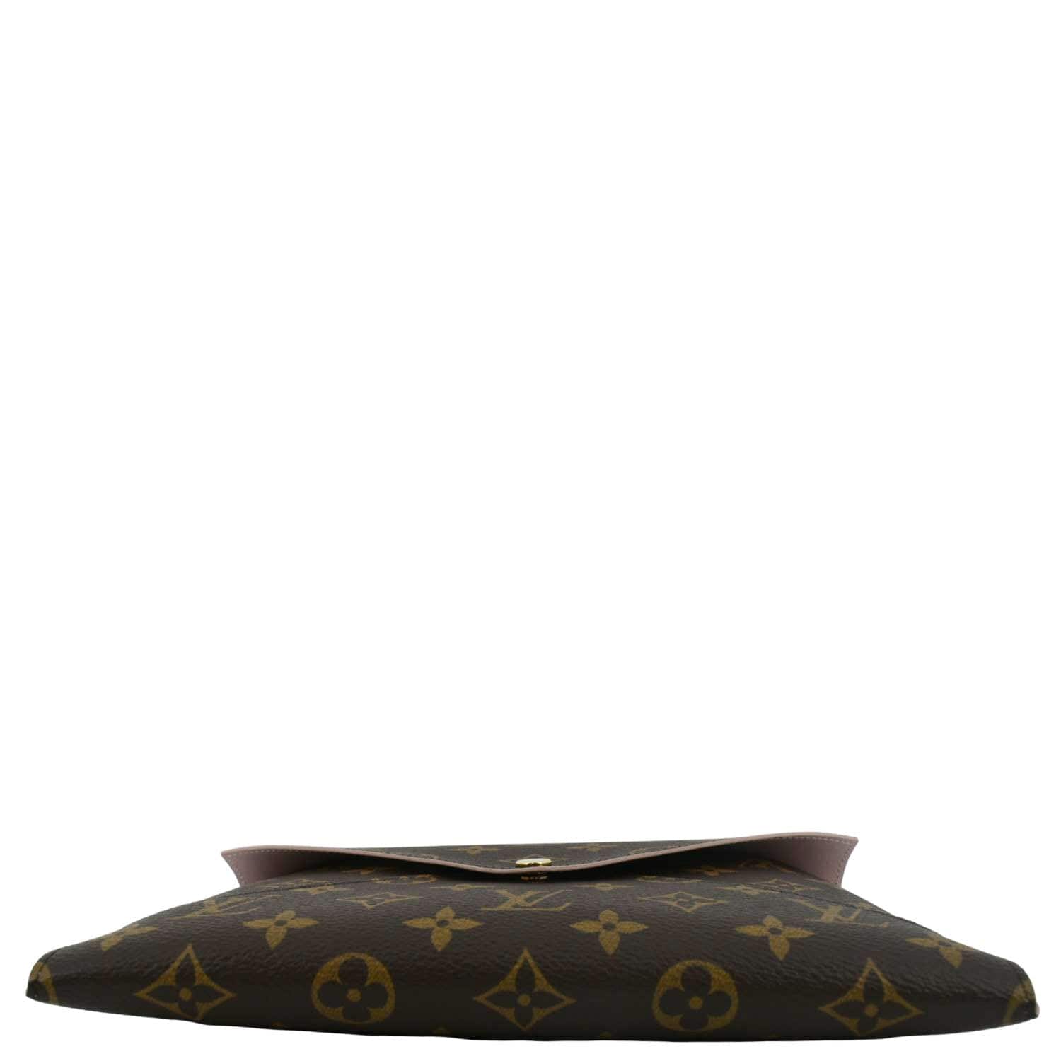 LOUIS VUITTON Kirigami Pochette Large Monogram Canvas Clutch Brown