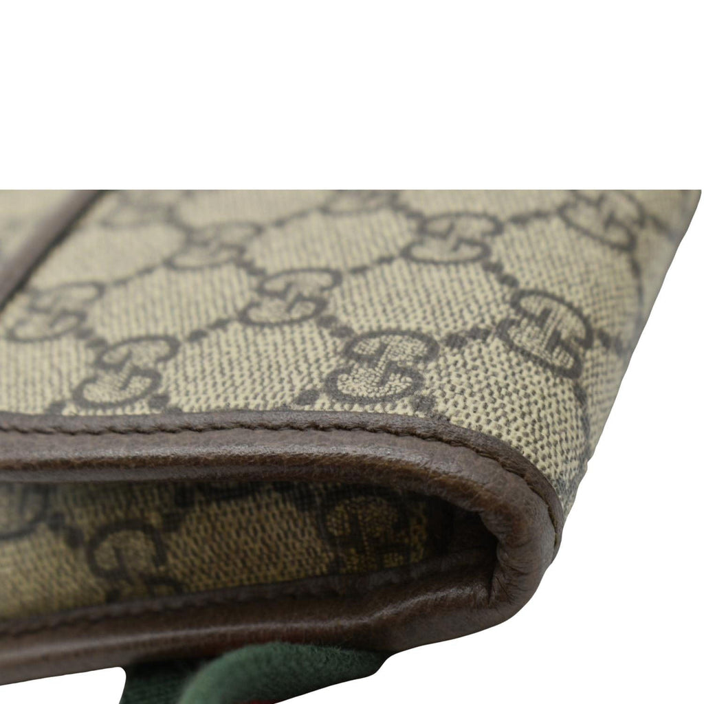 GUCCI Neo Vintage GG Supreme Canvas Belt Bag Beige 493930