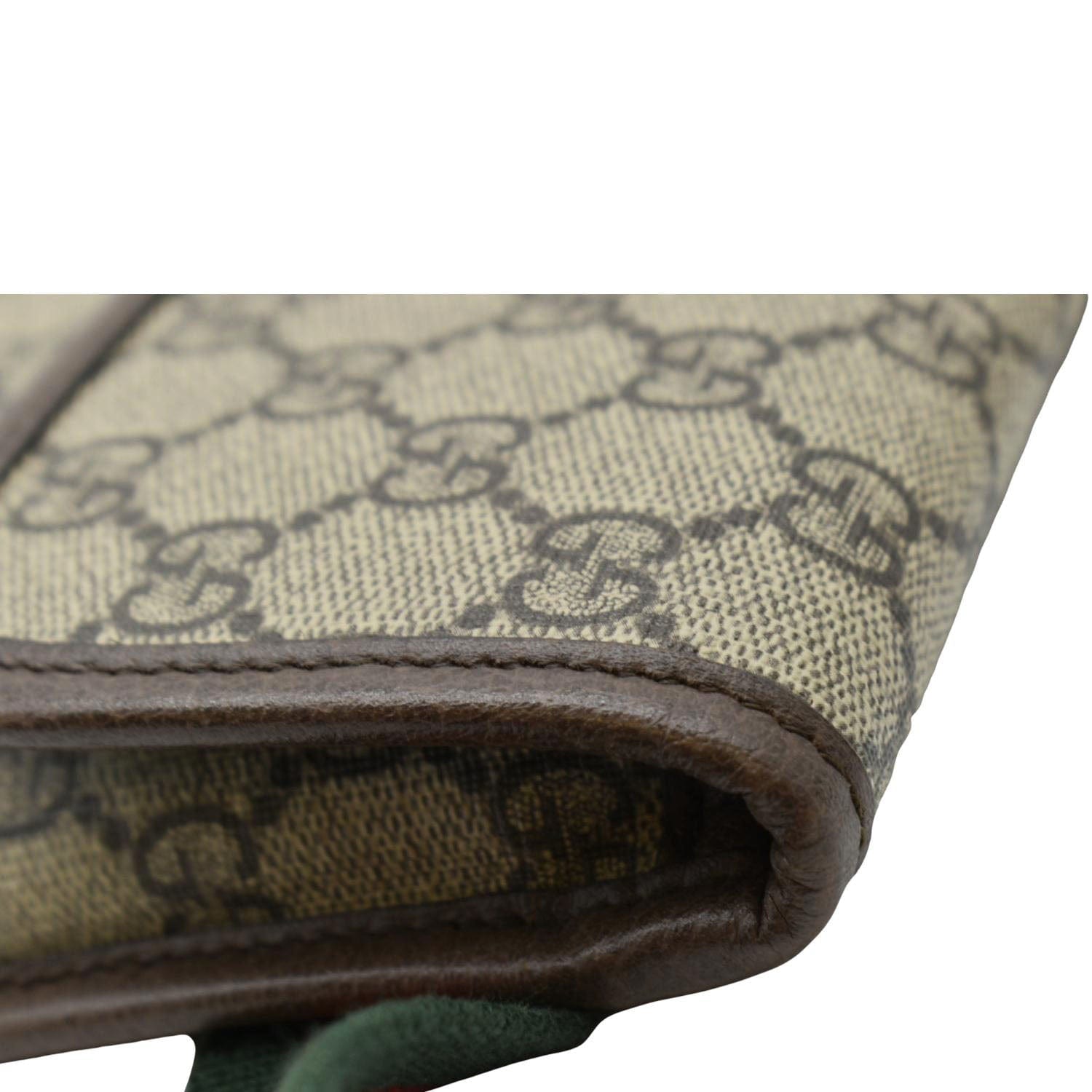 GUCCI Neo Vintage GG Supreme Canvas Belt Bag Beige 493930