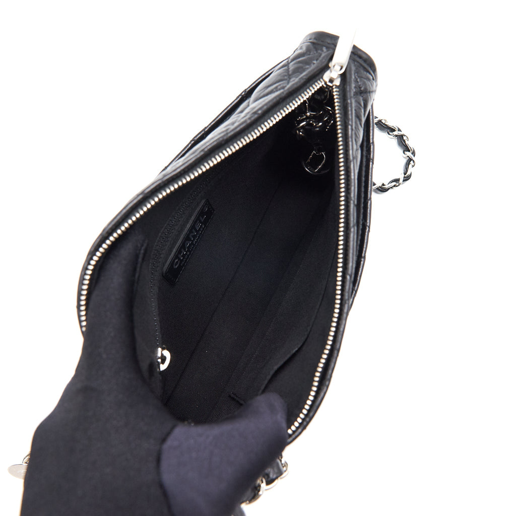 Chanel 18B Calfskin Camera Case Black