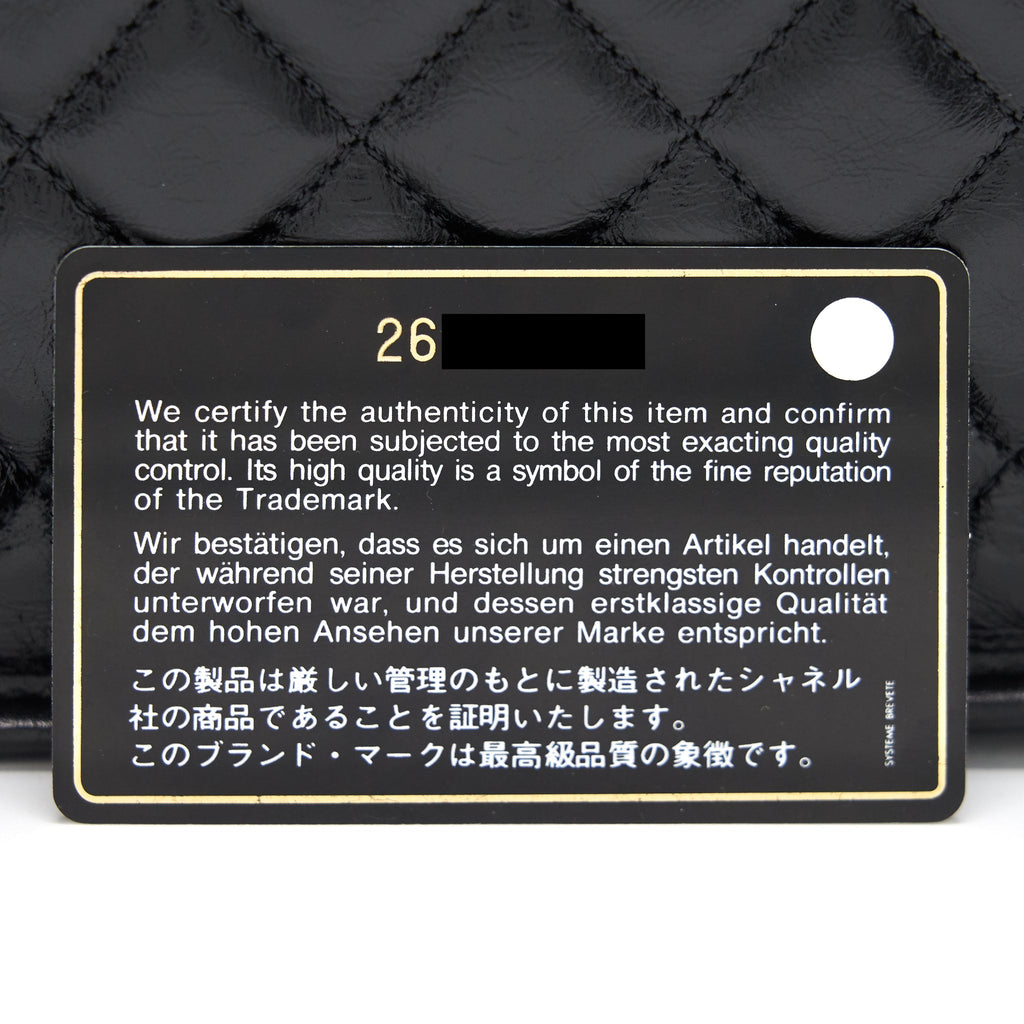 Chanel 18B Calfskin Camera Case Black