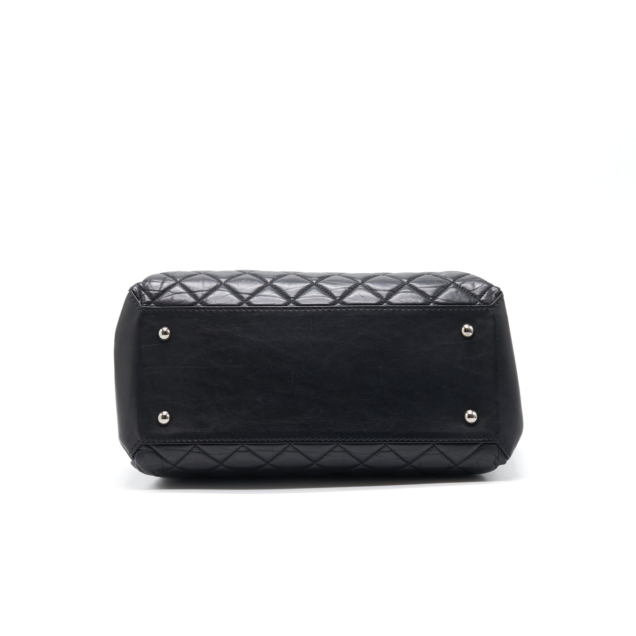 Chanel Calfskin Flap Bag Black