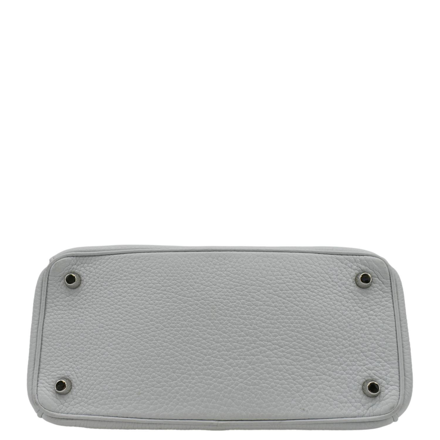 CHRISTIAN DIOR Be Dior Small Leather Flap Shoulder Bag Grey