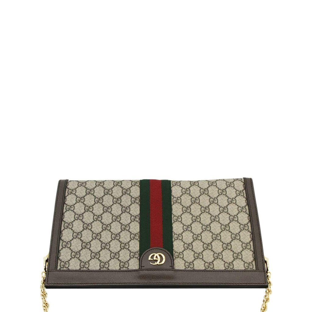 GUCCI Ophidia Medium GG Supreme Canvas Shoulder Bag Beige  503876