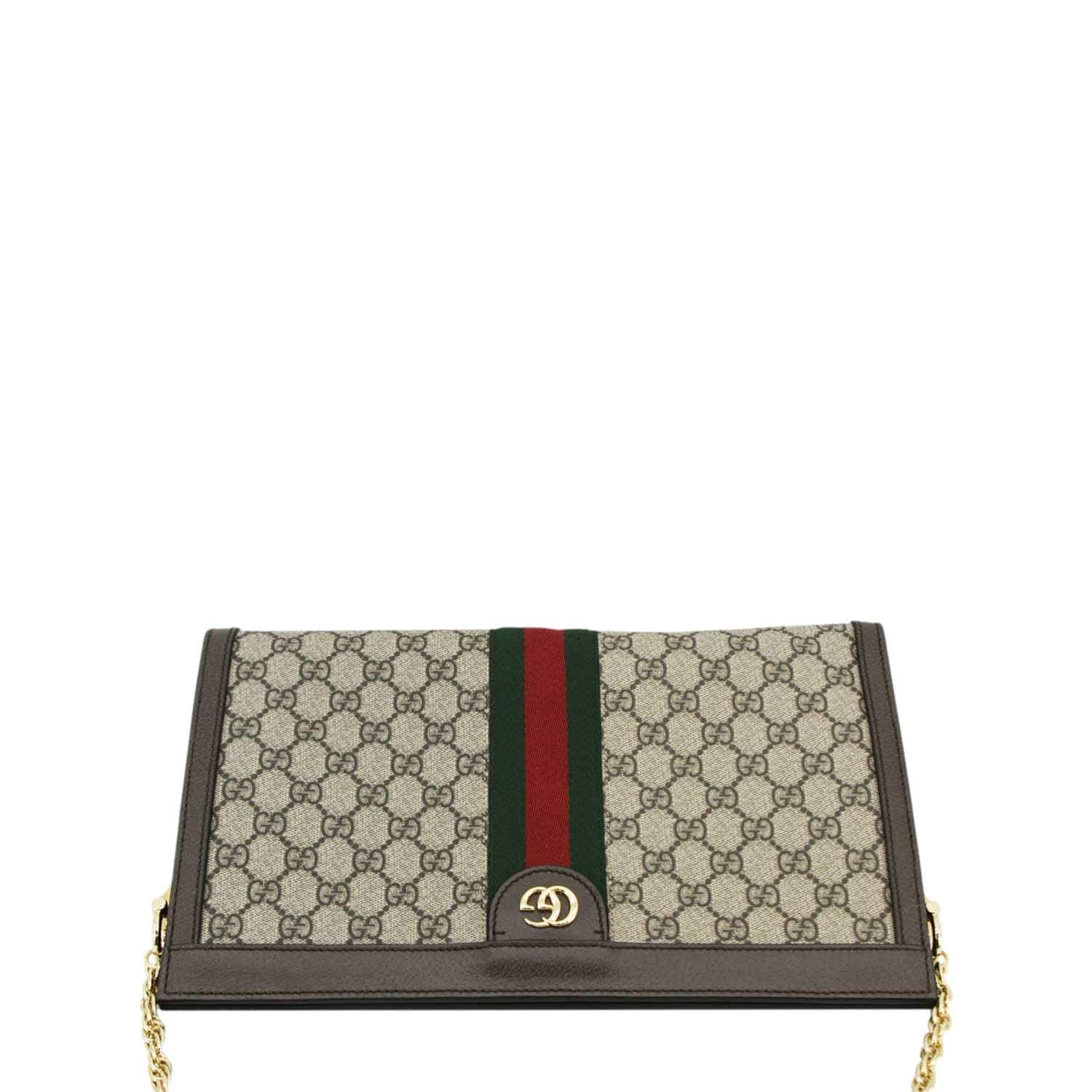 GUCCI Ophidia Medium GG Supreme Canvas Shoulder Bag Beige  503876
