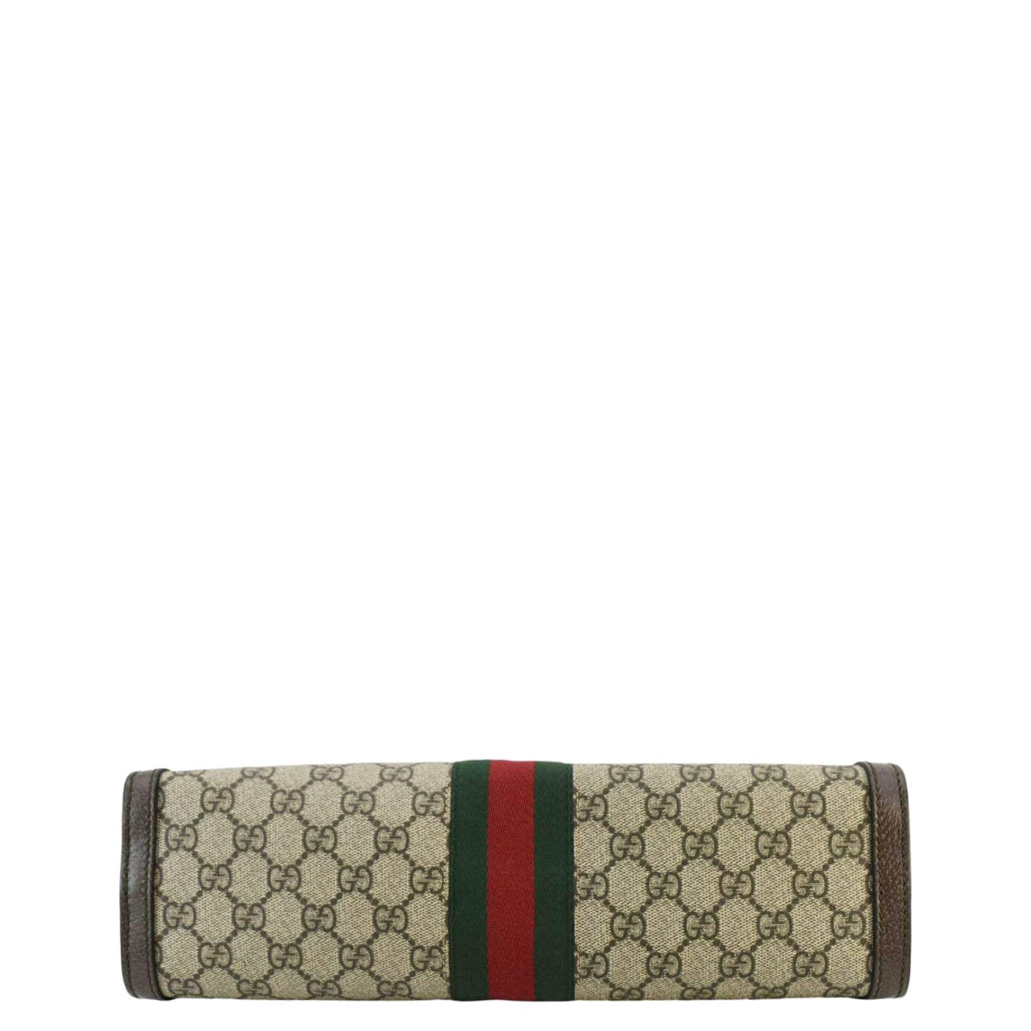 GUCCI Ophidia Medium GG Supreme Canvas Shoulder Bag Beige  503876